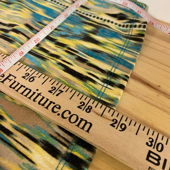 Rafaella Aqua, Yellow, Black Tunic, Tank top with Bling - Picture 6 of 6